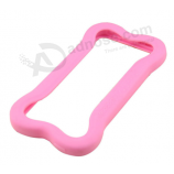Bone shape universal silicone bumper case for mobile phone