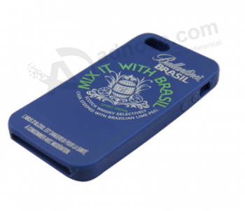 Cas de téléphone portable en silicone de logo en relief pour l'iphone 7