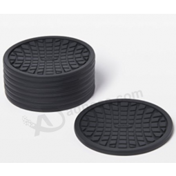 Customized fashion top quality silicone coaster for cup