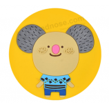 Cheap promotional custom logo cup silicone tea coaster