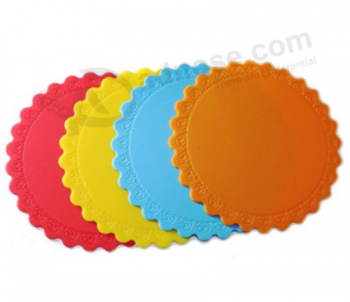 Cheap custom drink coffee soft rubber coaster for cup