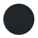 New design logo beer coaster soft pvc rubber round coaster