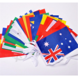 Wholesale Country Bunting Flag Exhibition String Flag with high quality and any size