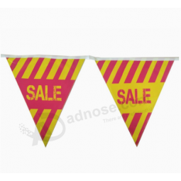 Custom Printing Advertising Bunting Flag Mini Hanging Banner with high quality and any size