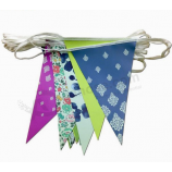 Bulk Wholesale PVC Plastic Triangle Bunting Flag with high quality and any size