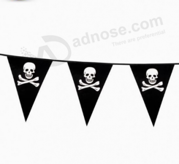 Eco-friendly Printed Polyester Mini Hanging Decorative flags
