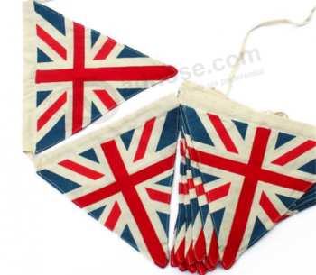 Great Britain Decorative Bunting UK String Flags with high quality and any size