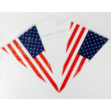 Promotion Mini Pennant Flag National Bunting Flags with high quality and any size