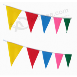 Wholesale Polyester Decoration Pennant Holiday Bunting with high quality and any size
