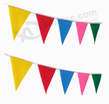 Wholesale Polyester Decoration Pennant Holiday Bunting with high quality and any size