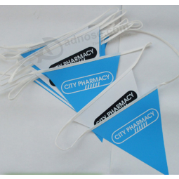 Wholesale Mini String Flag Outdoor Advertising Bunting with high quality and any size