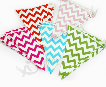 Wholesale String Flags Indoor Happy Birthday Banner with high quality and any size