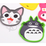 High Quality Animal Shape pvc Cup Coaster Cup Coaster Mat