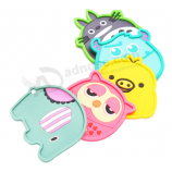 Wholesale customized design cartoon pvc cup coaster 