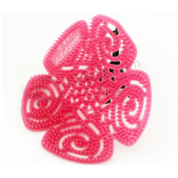 Shaped silicone cup mat rubber cup coaster with high quality and any size