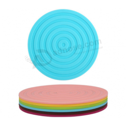 All'ingrosso silicone sottobicchiere pvc tazza tappetino in gomma mat mat