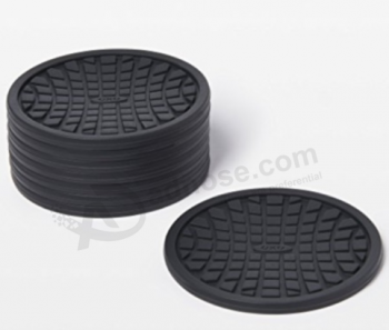 Gros barrière thermique délicate en caoutchouc silicone tasse coaster chauve-souris