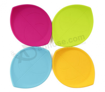 Promotion pvc tasse mat doux pvc thé tasse coaster mat