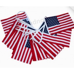 Mini bandera americana que cuelga banderas de la secuencia de los EEUU al por mayor
