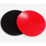 Eco-friendly 3D soft pvc cup coaster dotty coaster sets