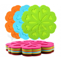 Gomma sottobicchiere birra bere personalizzato colorato pvc cup coaster