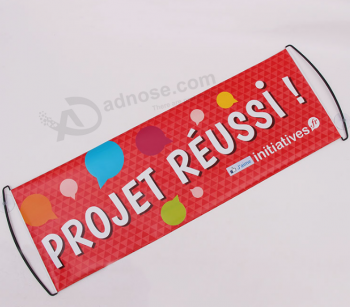 Plastic Scrolling Style Hanging Scroll Banner Wholesale