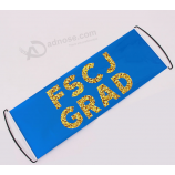 Aangepaste druk sport juichen vlag mini rollende banner