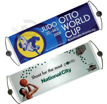 Custom printed mini retractable fan banner hand roll up banner with high quality and any size