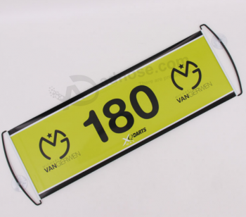 Hot Selling Retractable Hand Held Roll Up Scroll Banners with high quality and any size
