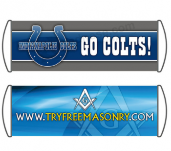 New style popular Small scrolling banners hand rolling flags with high quality and any size