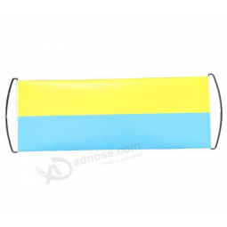 High quality hand rolling national flag hand country flag banner with any size