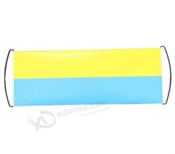 High quality hand rolling national flag hand country flag banner with any size