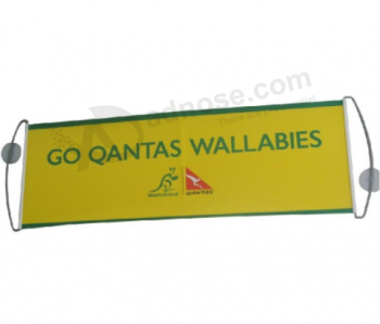 Retractable hand held scrolling banner flag for sale