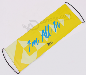 New fashion Custom Printed Flag Small Rolling Banner with high quality and any size