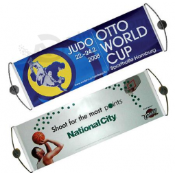 Sport fans rolling banner rolling up cheering banner with high quality and any size