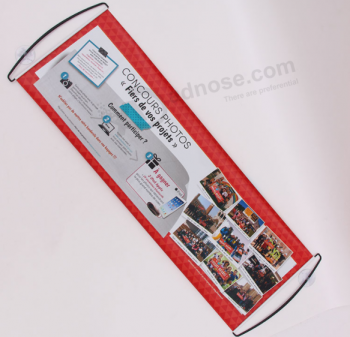 Factory custom printed hand roll up advertising banners with high quality and any size