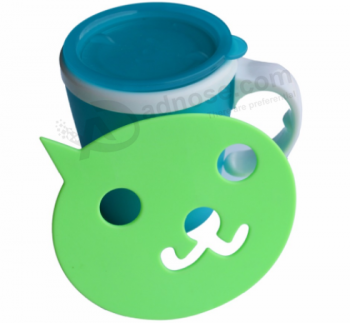 Rubber silicone drink cup coasters set with high quality and any size