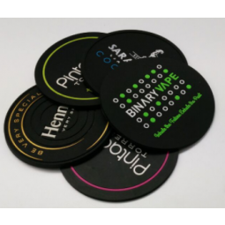 Fashion PVC Cup Coaster Rubber Cup Coffee Coaster with high quality and any size