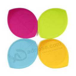 Kleurrijke thicken soft pvc drink coaster cup mat coaster