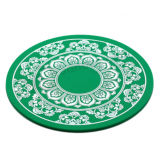 Fashion cup mat china supplier rubber silicone coaster