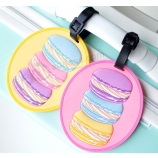 Fashion baggage tag custom cute silicone luggage tag
