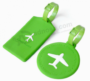 Promotional gift travel silicone luggage tags for sale