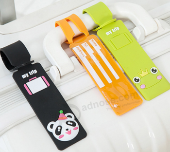 Rewritten silicone rubber luggage tag rubber luggage label