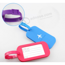 Beliebte Gummi-Gepäck-Tasche Silikon Tasche Label-Logo 