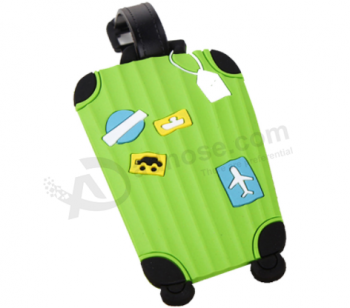 Relatiegeschenk custom design zachte pvc bagagelabel