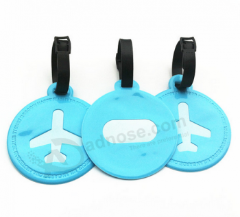 OEM design hard plastic bag tags for travelling