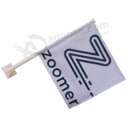 Printed Double Sides Promotion Car Windows Flag with high quality and any size