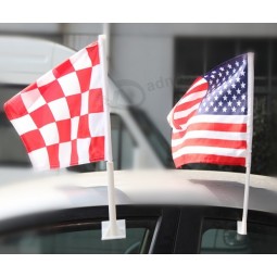 Best Selling Car Window Flag Flying National Car Flags with high quality and any size