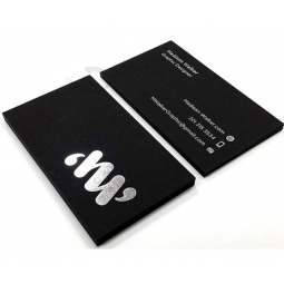 черный картон серебряные визитные карточки для продажи