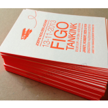 Baumwolle Papier Buchdruck Geschäft Name Karte Großhandel
